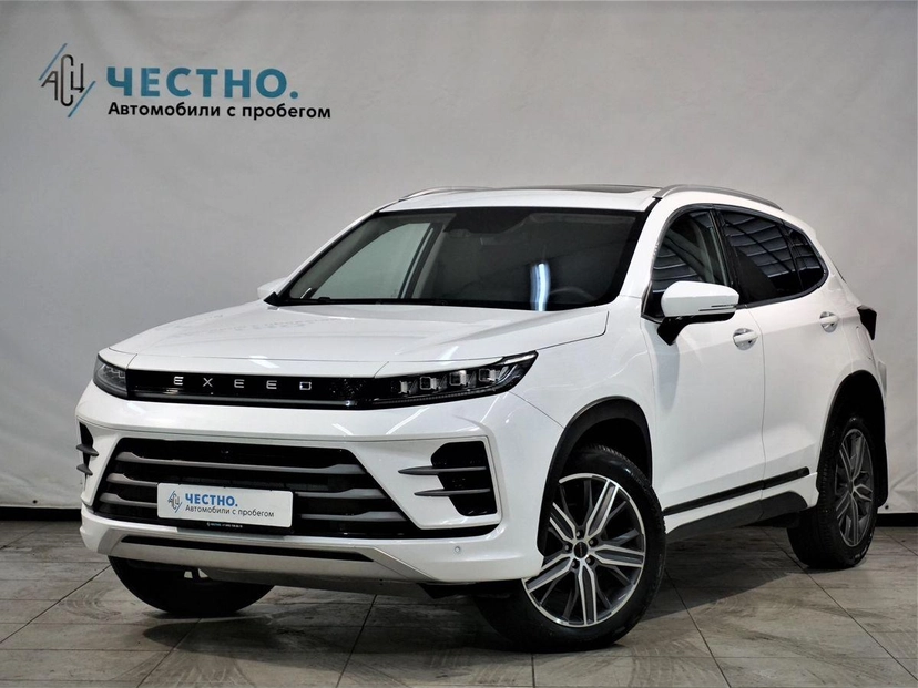 Автомобиль EXEED LX I поколение 1.5 CVT (147 л.с.) Prestige Белый 2022 с пробегом 10 000 км