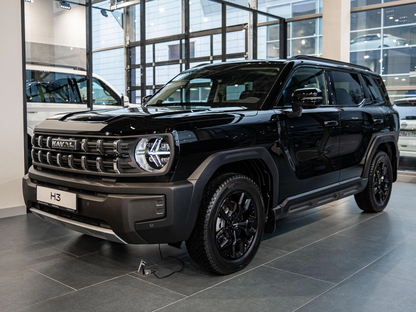 Автомобиль Haval H3 I поколение 1.5 AMT 4WD (177 л.с.) Premium Чёрный 2025 новый