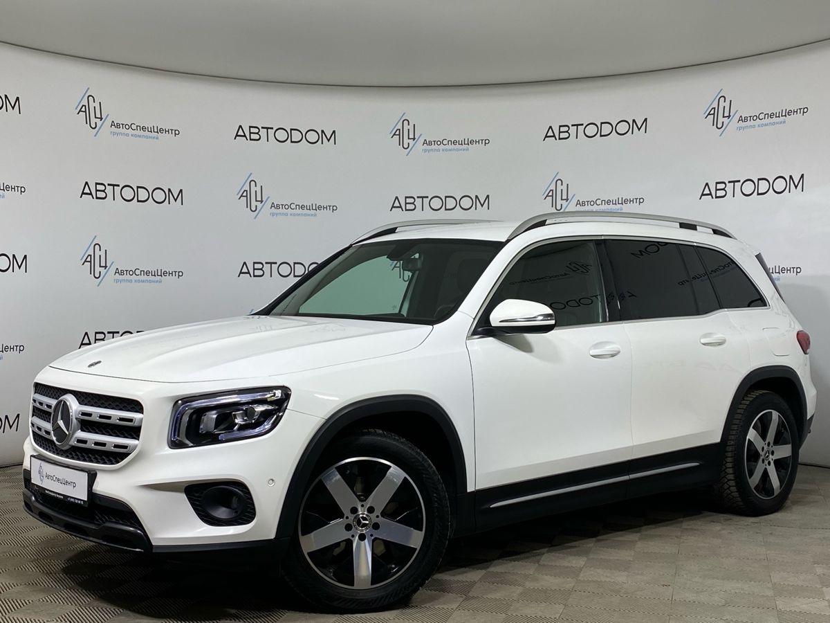 Автомобиль Mercedes-Benz GLB I поколение (X247) 200 2.0d AMT 4Matic (150 л.с.) Progressive Белый 2020 с пробегом 186 830 км