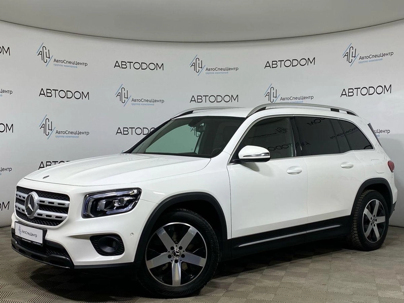 Автомобиль Mercedes-Benz GLB I поколение (X247) 200 2.0d AMT 4Matic (150 л.с.) Progressive Белый 2020 с пробегом 186 830 км
