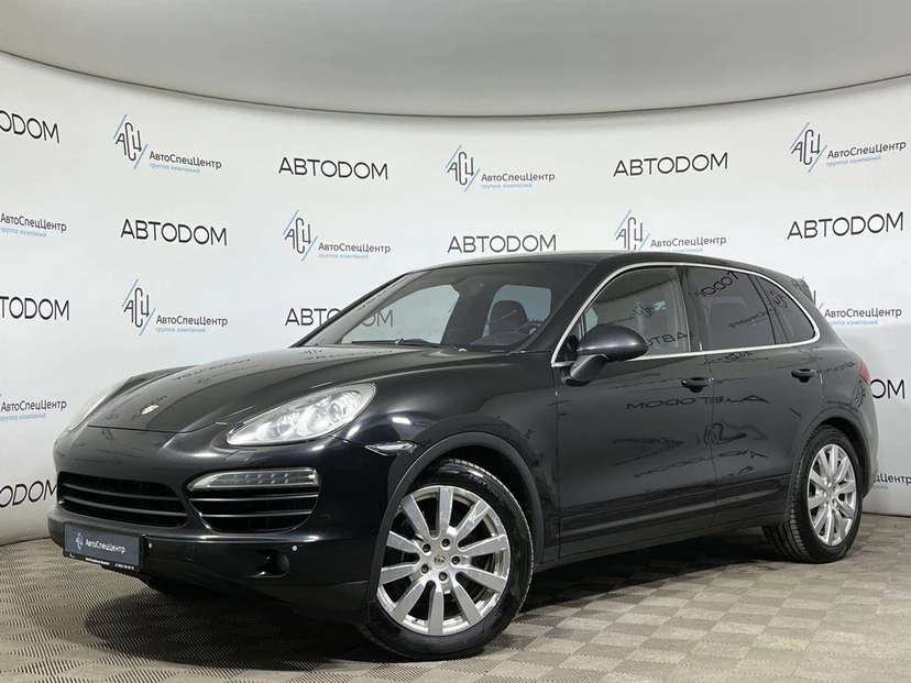 Porsche Cayenne II поколение (958) 3.0d AT 4WD (245 л.с.) Platinum Edition Чёрный 2012 с пробегом 271 991 км