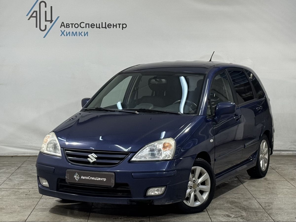 Автомобиль Suzuki Liana I [рестайлинг] 1.6 AT (106 л.с.) Base Синий 2007 с пробегом 127 000 км