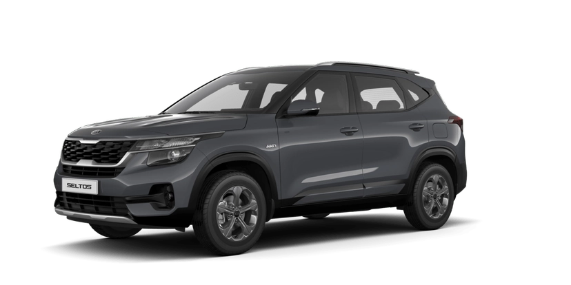Автомобиль Kia Seltos I поколение 2.0 CVT (149 л.с.) Comfort Серый 2023 новый