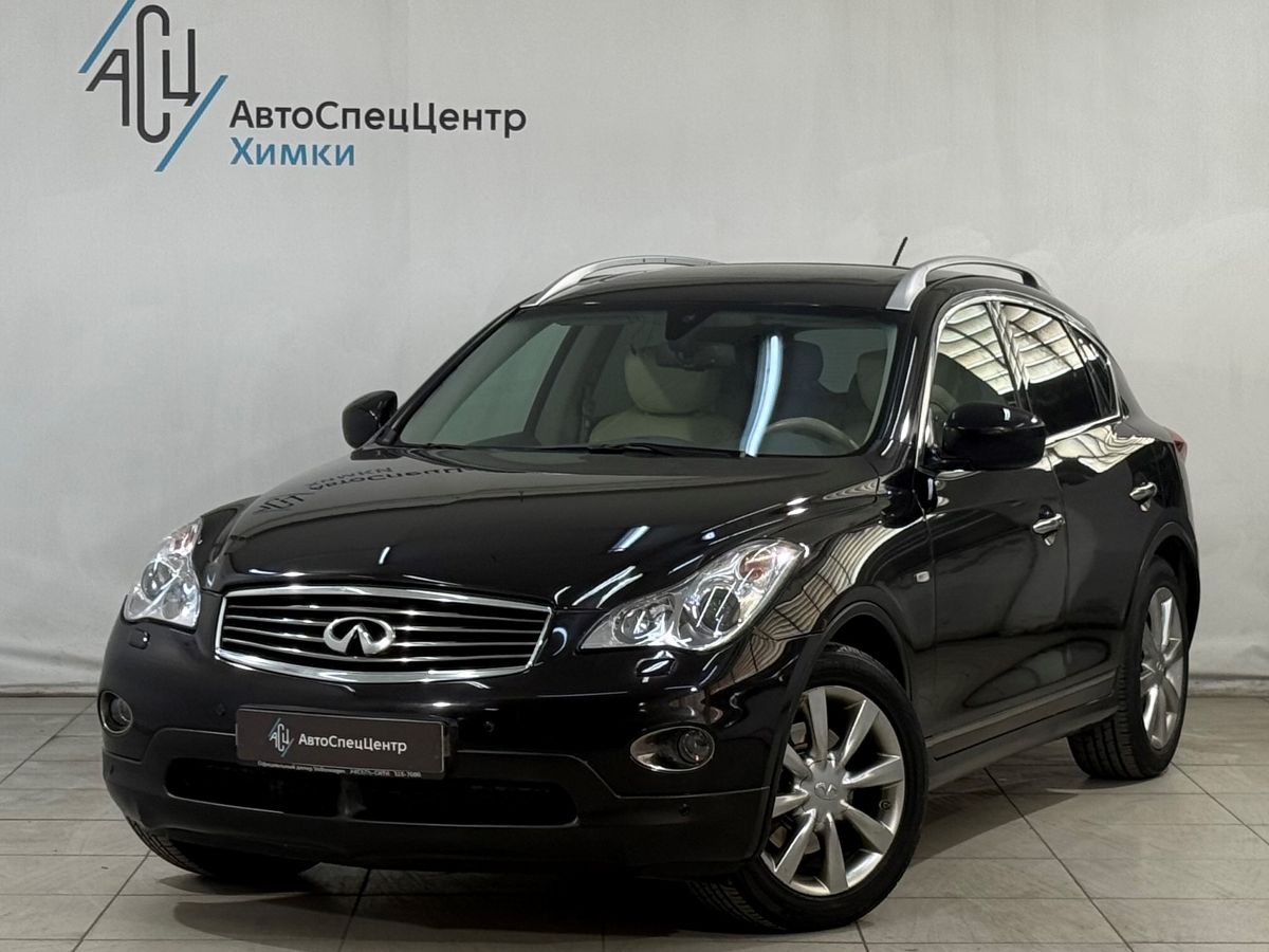 Infiniti EX I поколение 2.5 AT 4WD (222 л.с.) Elite Чёрный 2012 с пробегом 253 000 км