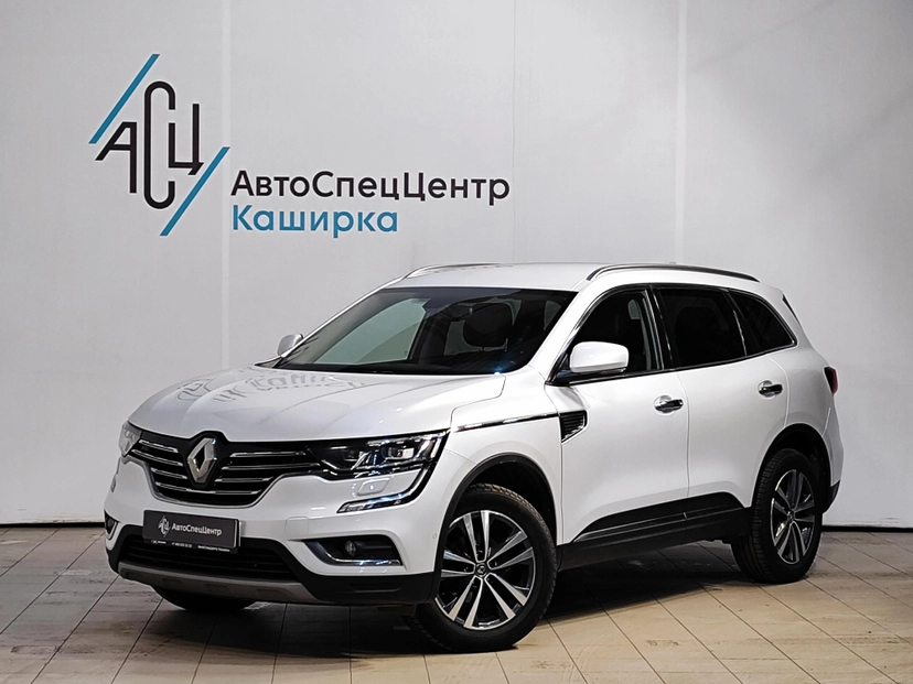 Автомобиль Renault Koleos II поколение 2.5 CVT 4WD (171 л.с.) Premium Белый 2019 с пробегом 118 959 км
