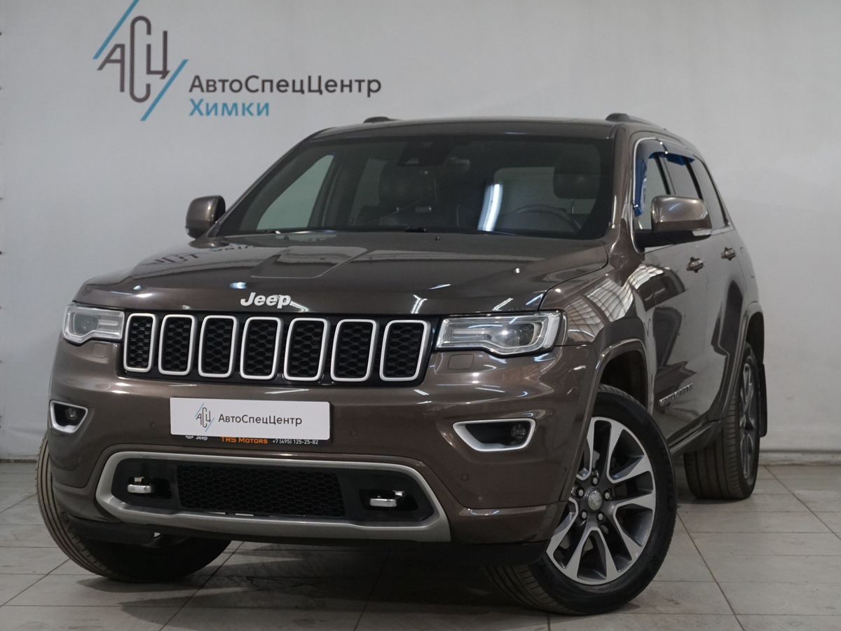 Jeep Grand Cherokee IV (WK2) [рестайлинг] 3.6 AT 4WD (286 л.с.) Overland Коричневый 2018 с пробегом 190 000 км