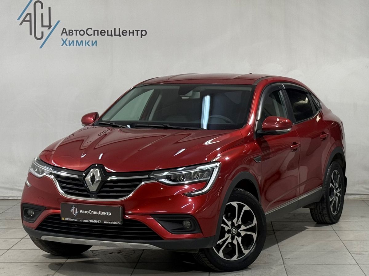 Renault Arkana I поколение 1.3 CVT 4WD (150 л.с.) Prime Красный 2019 с пробегом 96 100 км