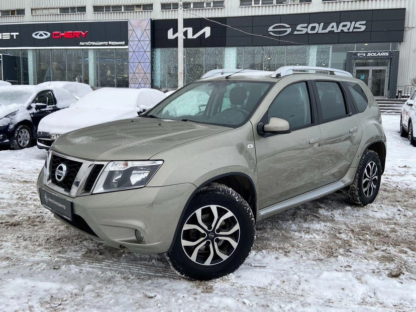 Автомобиль Nissan Terrano III поколение (D10) 2.0 AT (135 л.с.) Base Серый 2015 с пробегом 93 516 км