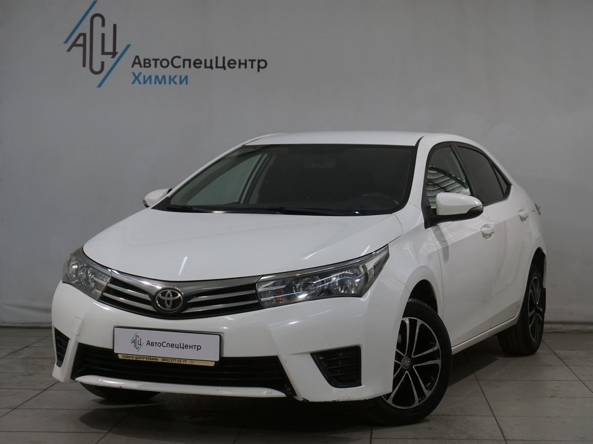 Toyota Corolla XI (E160/E170) 1.6 MT (122 л.с.) Классик Белый 2013 с пробегом 140 000 км