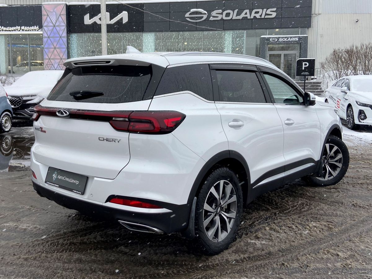 Автомобиль CHERY Tiggo 7 Pro I поколение 1.5 CVT (147 л.с.) Elite (2020) Белый 2022 с пробегом 33 000 км