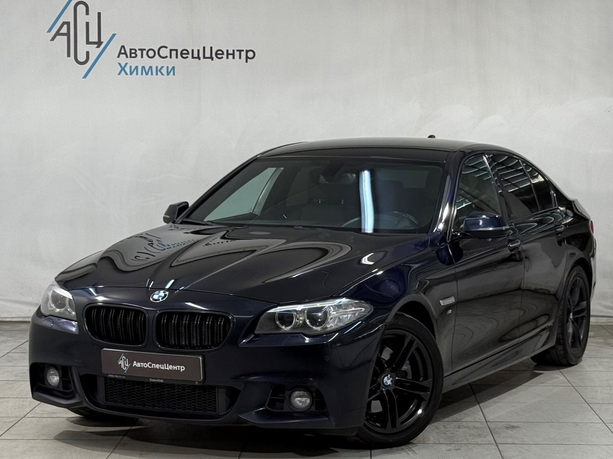 BMW 5 серии VI (F07/F10/F11) [рестайлинг] 520 2.0 AT (184 л.с.) Base Чёрный 2016 с пробегом 244 000 км