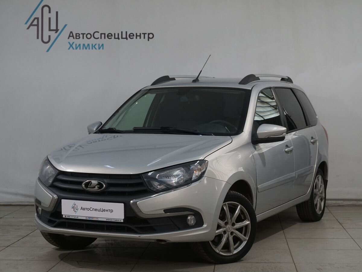 Lada (ВАЗ) Granta I [рестайлинг] 1.6 AMT (106 л.с.) Luxe (2018-2019) Серебристый 2019 с пробегом 80 000 км