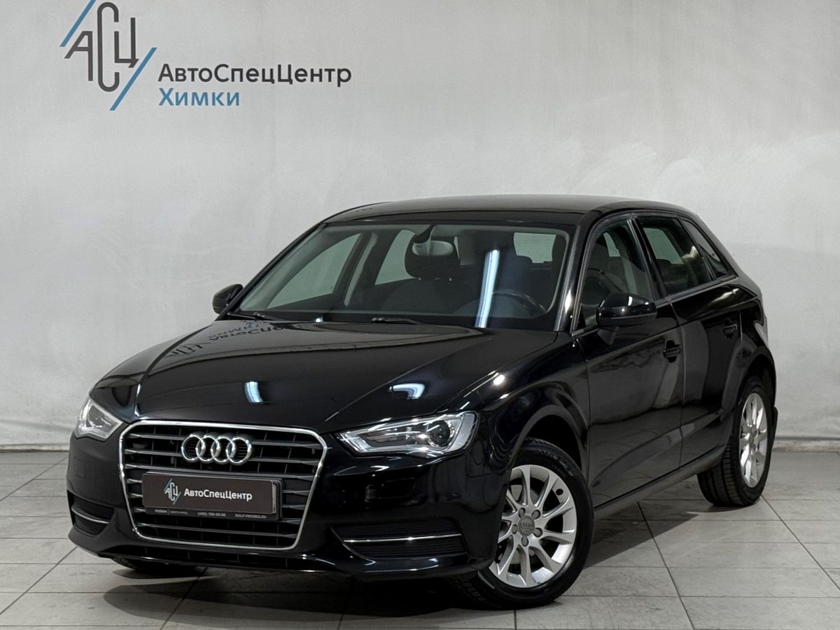 Audi A3 III поколение (8V) 1.2 AMT (105 л.с.) Base Чёрный 2014 с пробегом 109 000 км