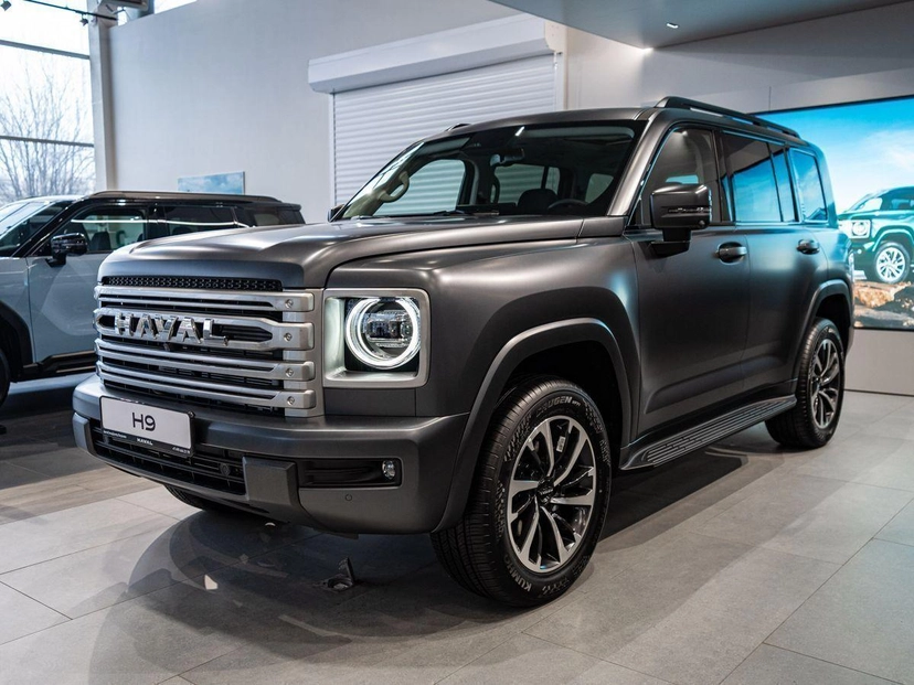 Автомобиль Haval H9 II поколение 2.0 AT 4WD (218 л.с.) Premium Серый 2025 новый
