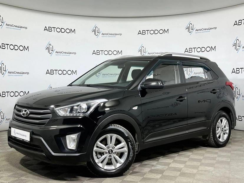 Автомобиль Hyundai Creta I поколение 2.0 AT (149 л.с.) Comfort Plus Чёрный 2018 с пробегом 227 828 км