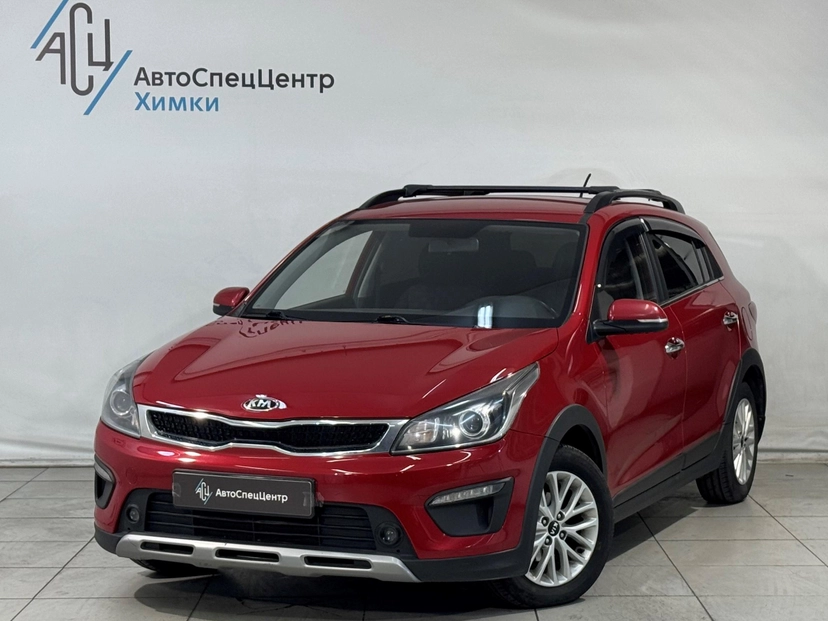 Автомобиль Kia Rio IV поколение 1.6 AT (123 л.с.) Prestige Красный 2018 с пробегом 95 000 км