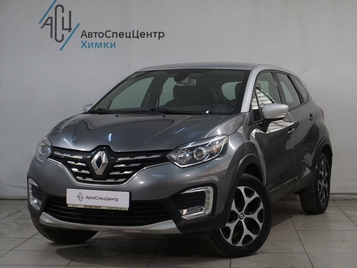 Renault Kaptur I [рестайлинг] 1.6 CVT (114 л.с.) Style Серый 2021 с пробегом 191 000 км