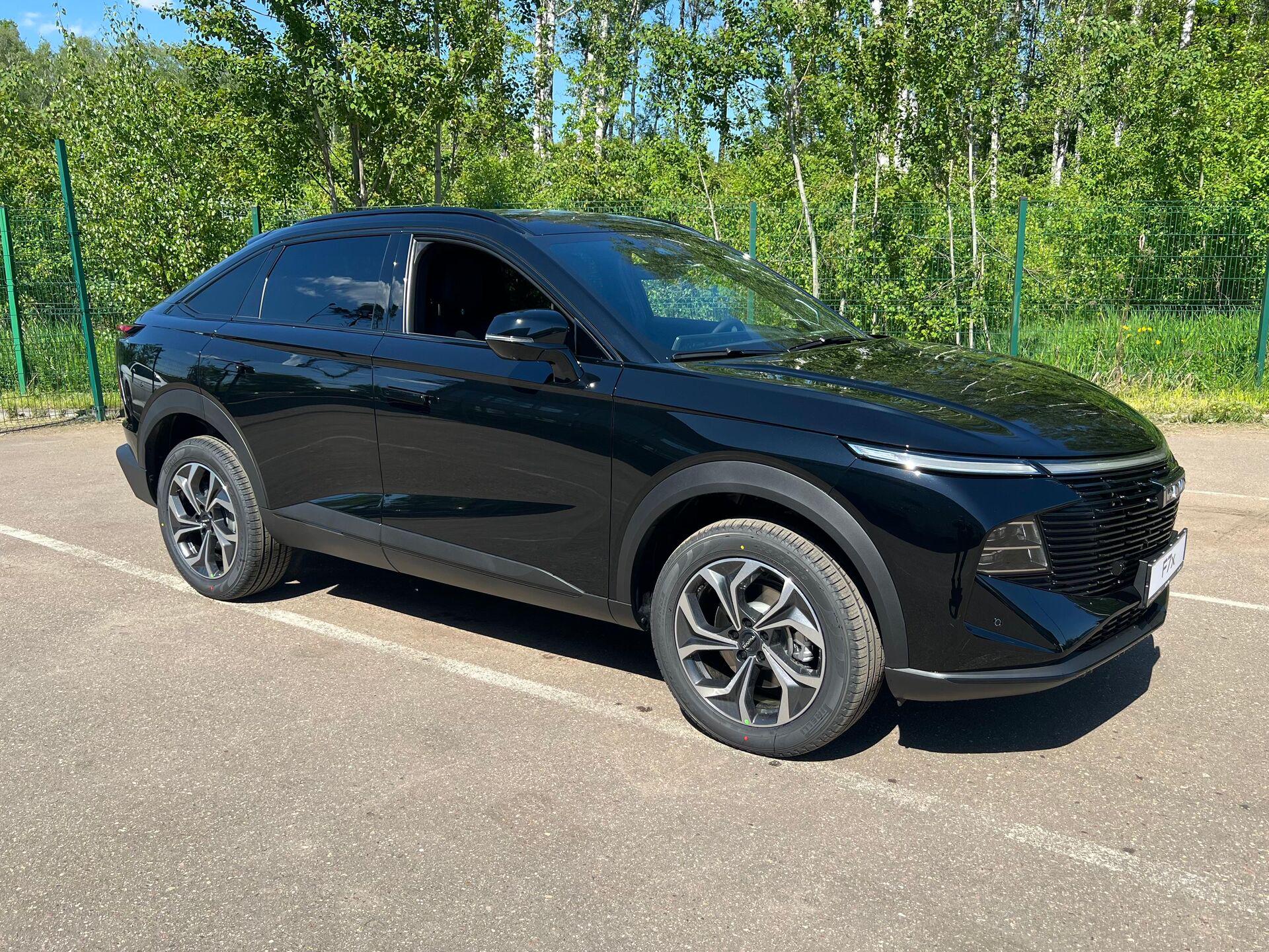 Автомобиль Haval F7x II поколение 2.0 AMT 4WD (192 л.с.) Premium Чёрный 2025 новый