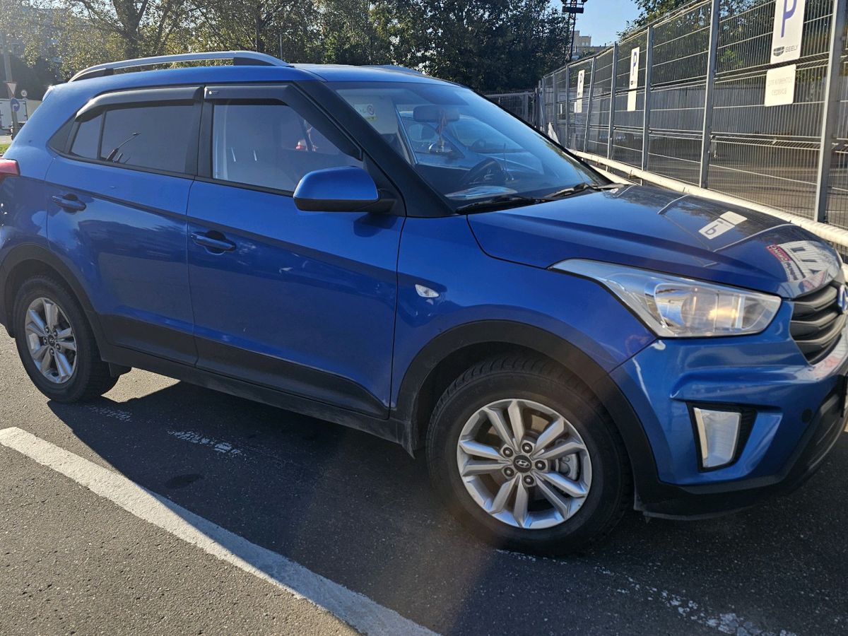 Hyundai Creta I поколение 2.0 AT 4WD (149 л.с.) Travel Синий 2016 с пробегом 235 707 км
