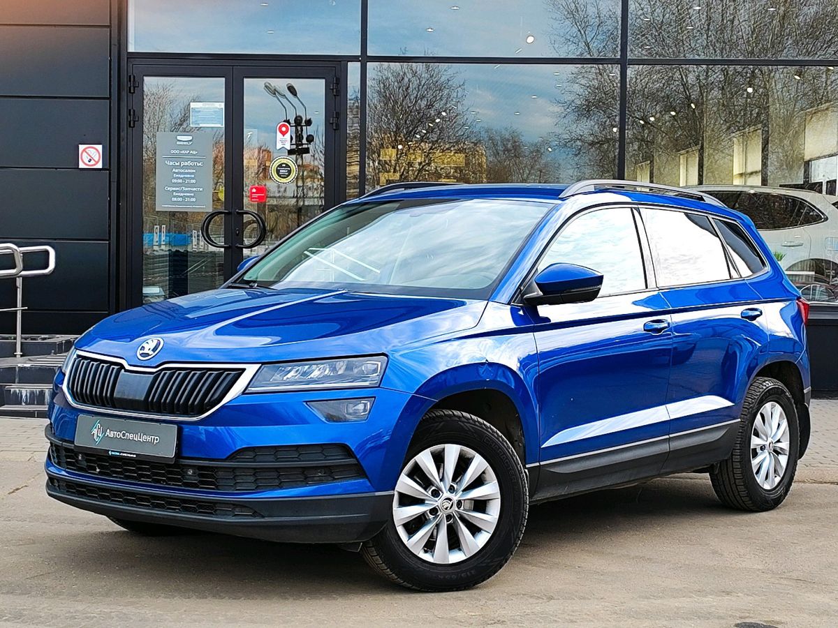 Skoda Karoq I поколение 1.4 AT (150 л.с.) Ambition (2020) Синий 2020 с пробегом 137 235 км
