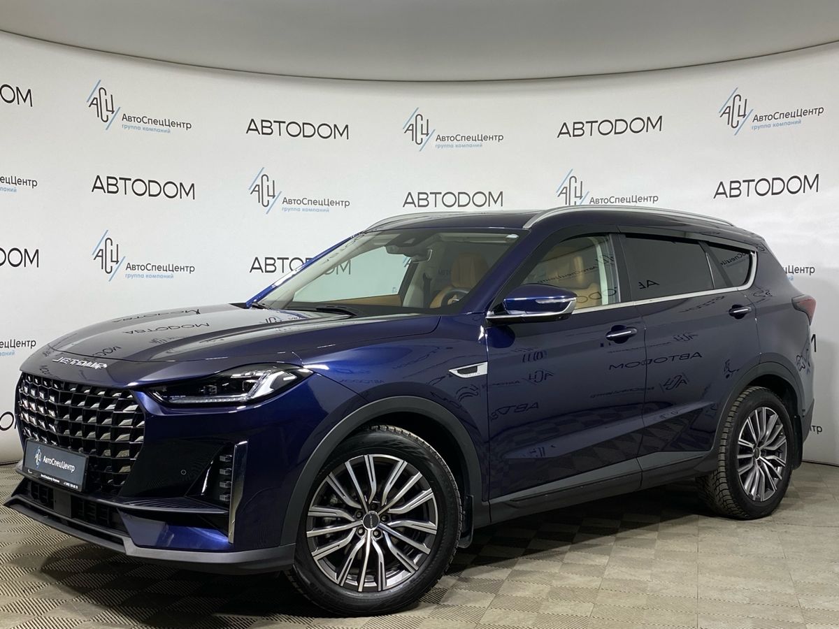 Автомобиль Jetour X70 PLUS I [рестайлинг] 1.6 AMT (190 л.с.) Luxury Синий 2024 с пробегом 24 009 км