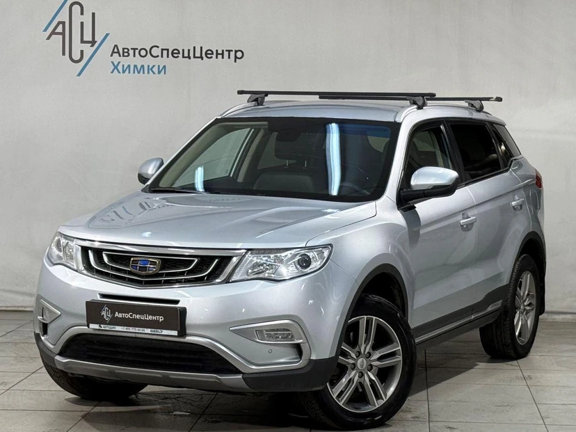 Geely Atlas I поколение 2.4 AT 4WD (149 л.с.) Luxury Серебристый 2018 с пробегом 122 000 км