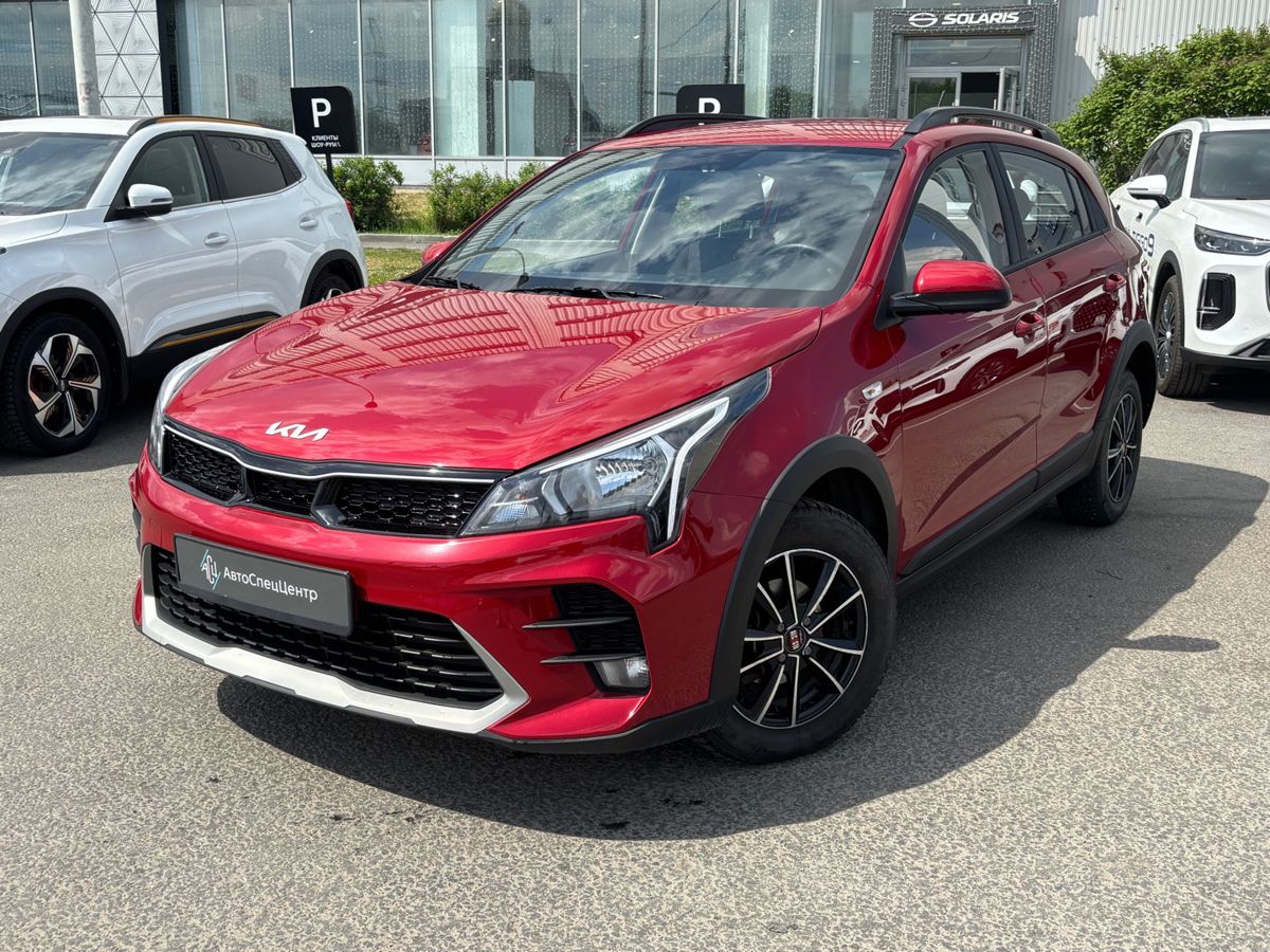 Kia Rio IV [рестайлинг] 1.6 AT (123 л.с.) Luxe Красный 2022 с пробегом 35 105 км
