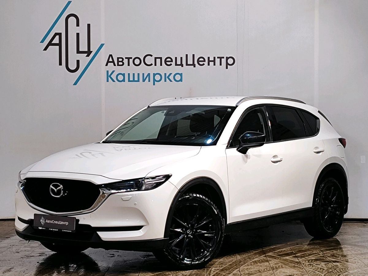 Автомобиль Mazda CX-5 II поколение 2.0 AT 4WD (150 л.с.) Noir Белый 2021 с пробегом 105 766 км