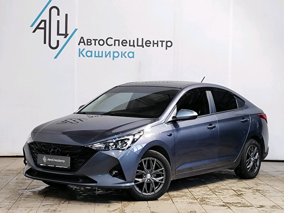 Hyundai Solaris II [рестайлинг] 1.6 AT (123 л.с.) Comfort + Light + Winter Серый 2021 с пробегом 67 438 км