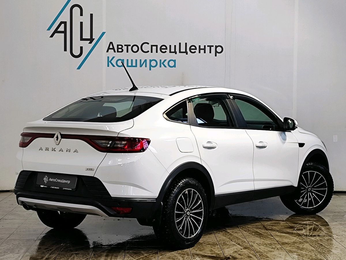 Автомобиль Renault Arkana I поколение 1.6 MT 4WD (114 л.с.) Style Белый 2021 с пробегом 37 668 км