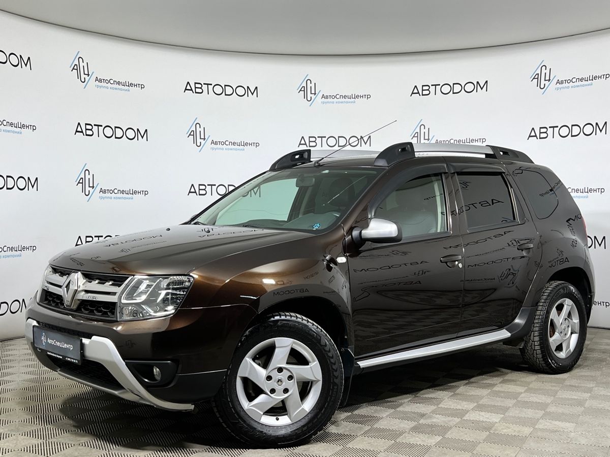 Автомобиль Renault Duster I [рестайлинг] 2.0 AT 4WD (143 л.с.) Luxe Privilege Коричневый 2016 с пробегом 99 720 км