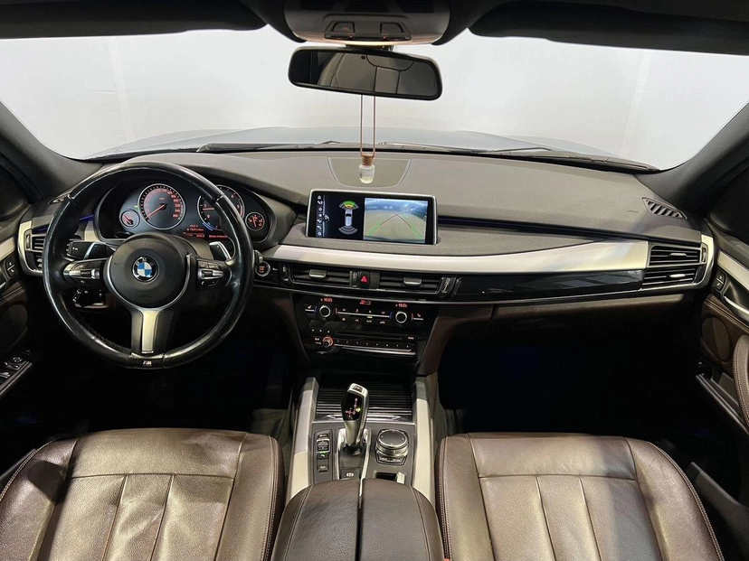 Автомобиль BMW X5 III поколение (F15) 3.0d AT 4WD (218 л.с.) Business Синий 2017 с пробегом 110 000 км