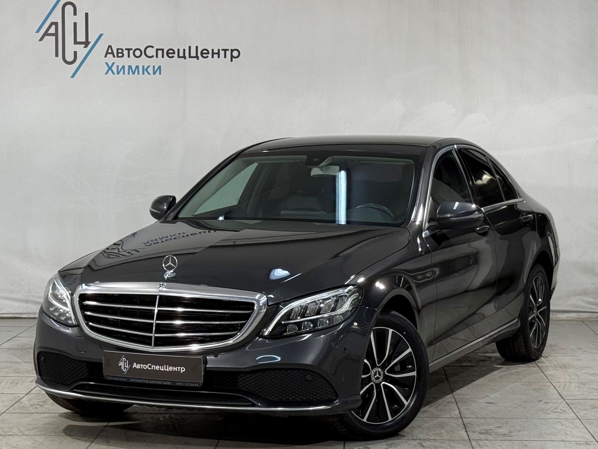 Mercedes-Benz C-Класс IV (W205/S205/C205) [рестайлинг] 200 2.0 AT 4Matic (204 л.с.) Premium Серый 2019 с пробегом 73 000 км