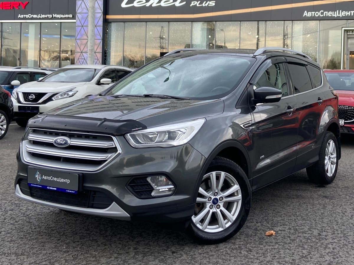 Ford Kuga II [рестайлинг] 1.5 AT 4WD (150 л.с.) Trend Plus Серый 2018 с пробегом 115 859 км