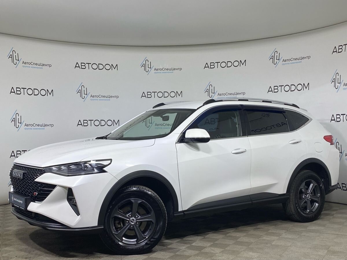 Haval F7 I [рестайлинг] 1.5 AMT (150 л.с.) Elite Белый 2023 с пробегом 45 000 км