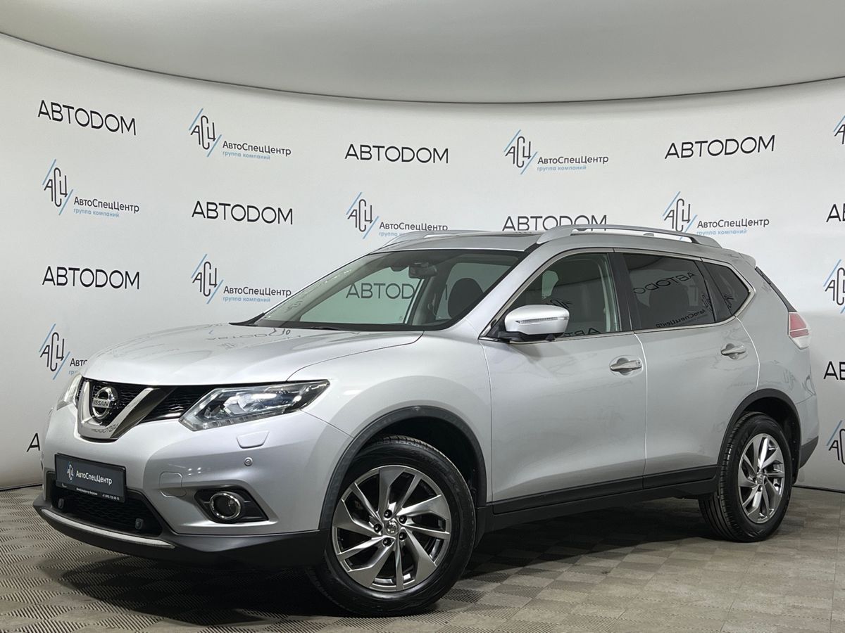 Nissan X-Trail III поколение (T32) 2.0 CVT 4WD (144 л.с.) SE Top Серебристый 2017 с пробегом 95 949 км