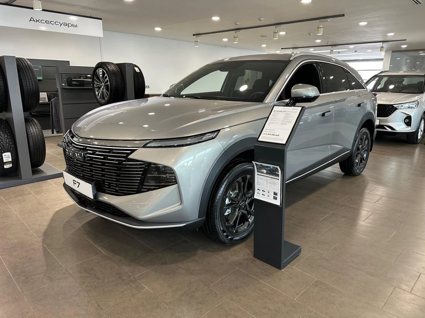 Haval F7 II поколение 2.0 AMT 4WD (200 л.с.) Премиум/Premium Серый 2026 новый