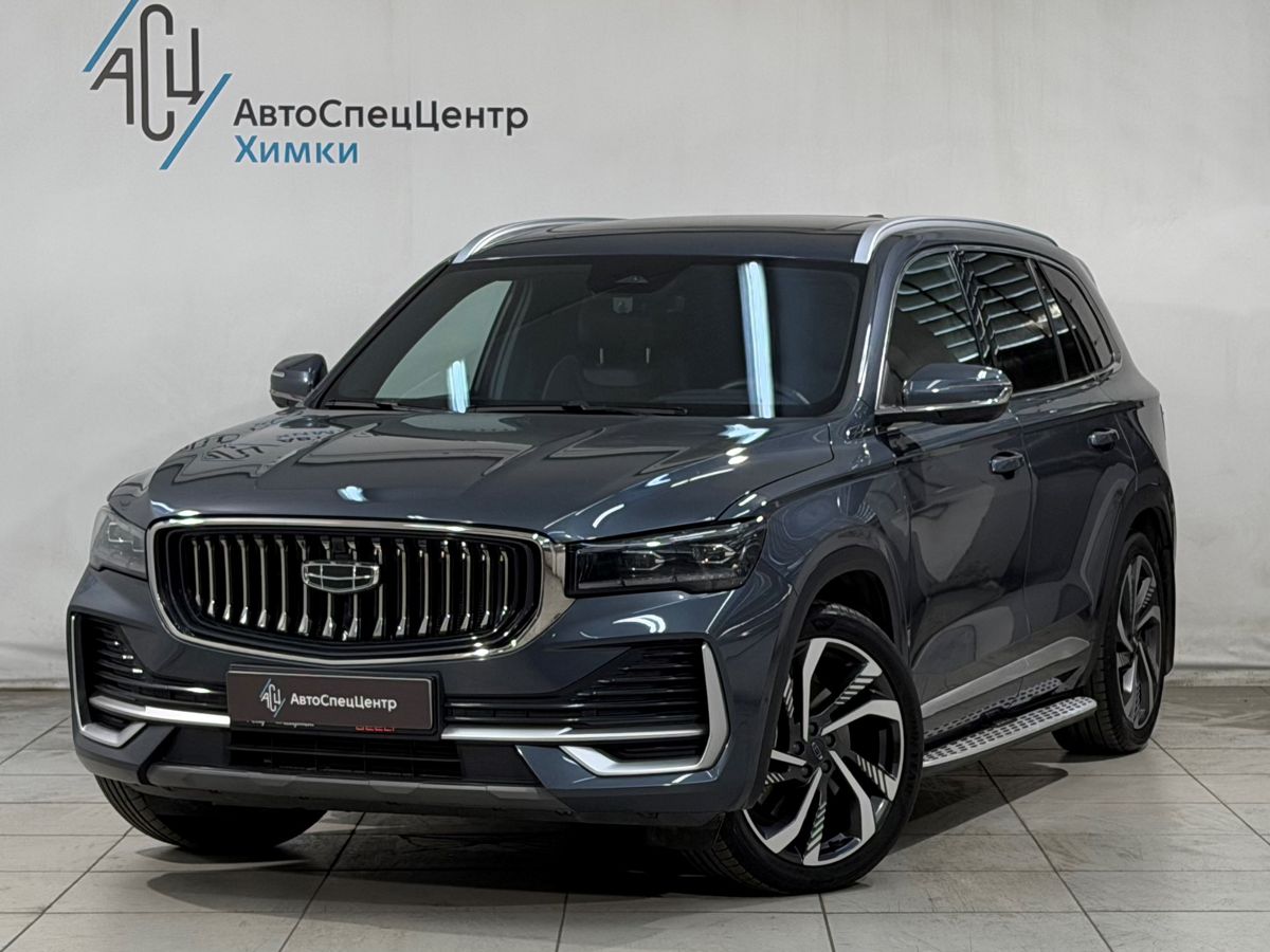 Geely Monjaro I [рестайлинг] 2.0 AT 4WD (238 л.с.) Флагман Серый 2025 с пробегом 18 000 км