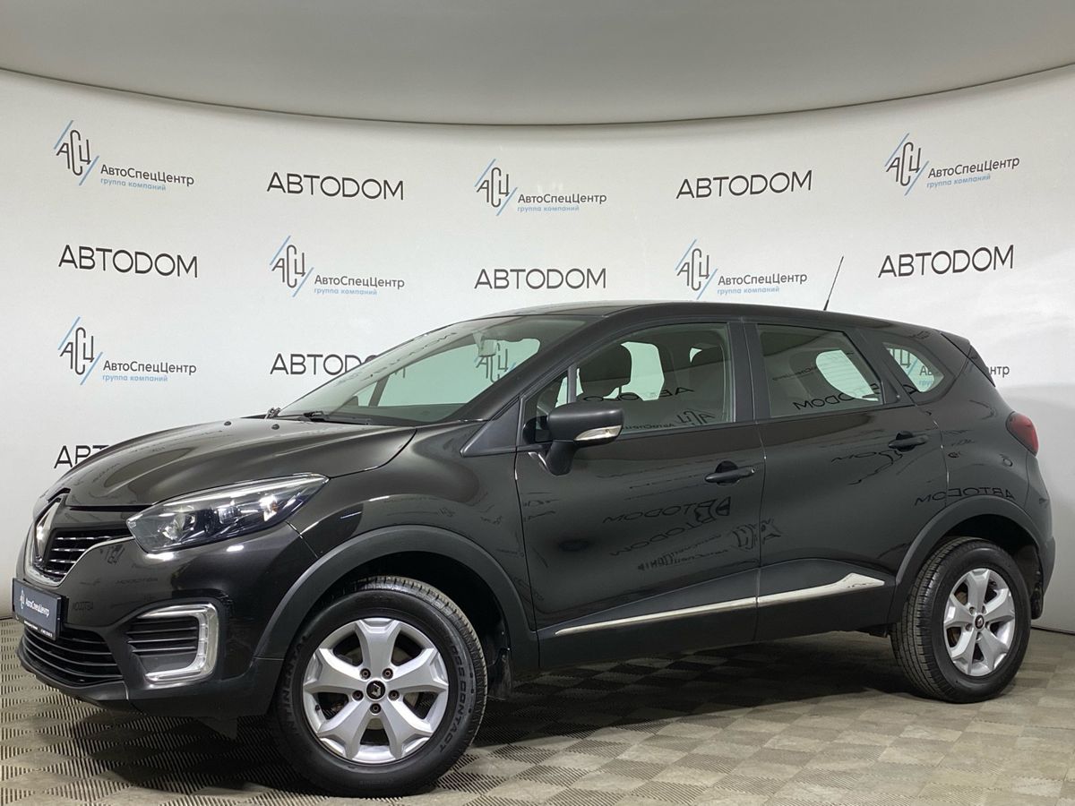 Renault Kaptur I поколение 1.6 CVT (114 л.с.) Drive Чёрный 2019 с пробегом 130 000 км