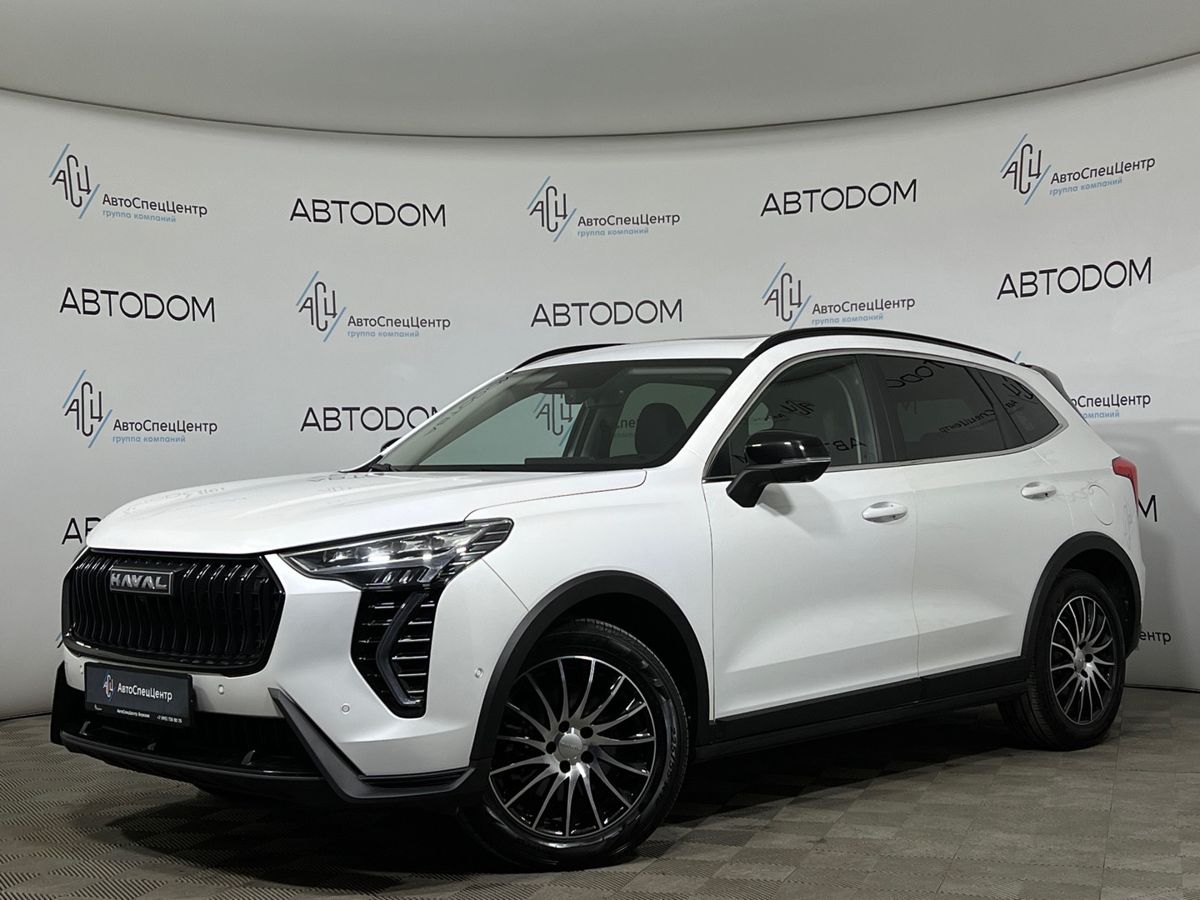 Haval Jolion I [рестайлинг] 1.5 AMT 4WD (150 л.с.) Tech+ Белый 2024 с пробегом 24 000 км