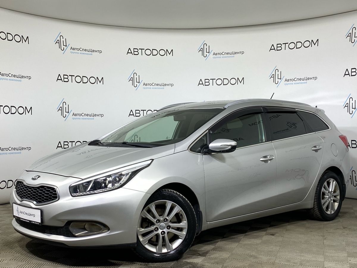 Автомобиль Kia Ceed II поколение 1.6 AT (129 л.с.) Premium Серый 2014 с пробегом 152 578 км