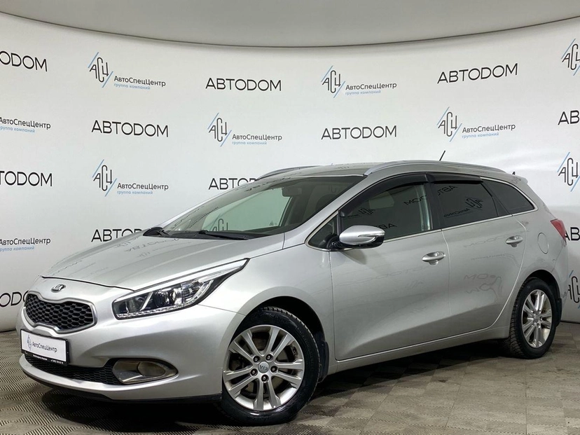 Автомобиль Kia Ceed II поколение 1.6 AT (129 л.с.) Premium Серый 2014 с пробегом 152 578 км