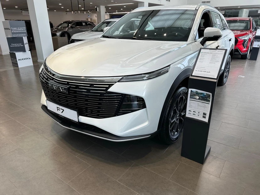 Haval F7 II поколение 2.0 AMT 4WD (192 л.с.) Техно+/Tech Plus Белый 2026 новый