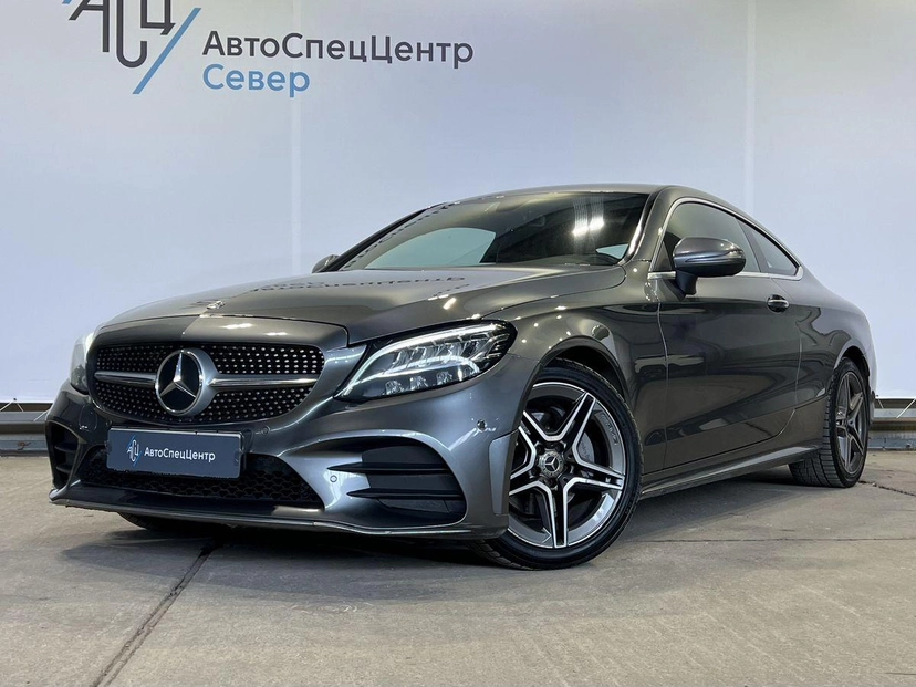 Автомобиль Mercedes-Benz C-Класс IV (W205/S205/C205) [рестайлинг] 180 1.6 AT (150 л.с.) Sport Серый 2020 с пробегом 94 000 км