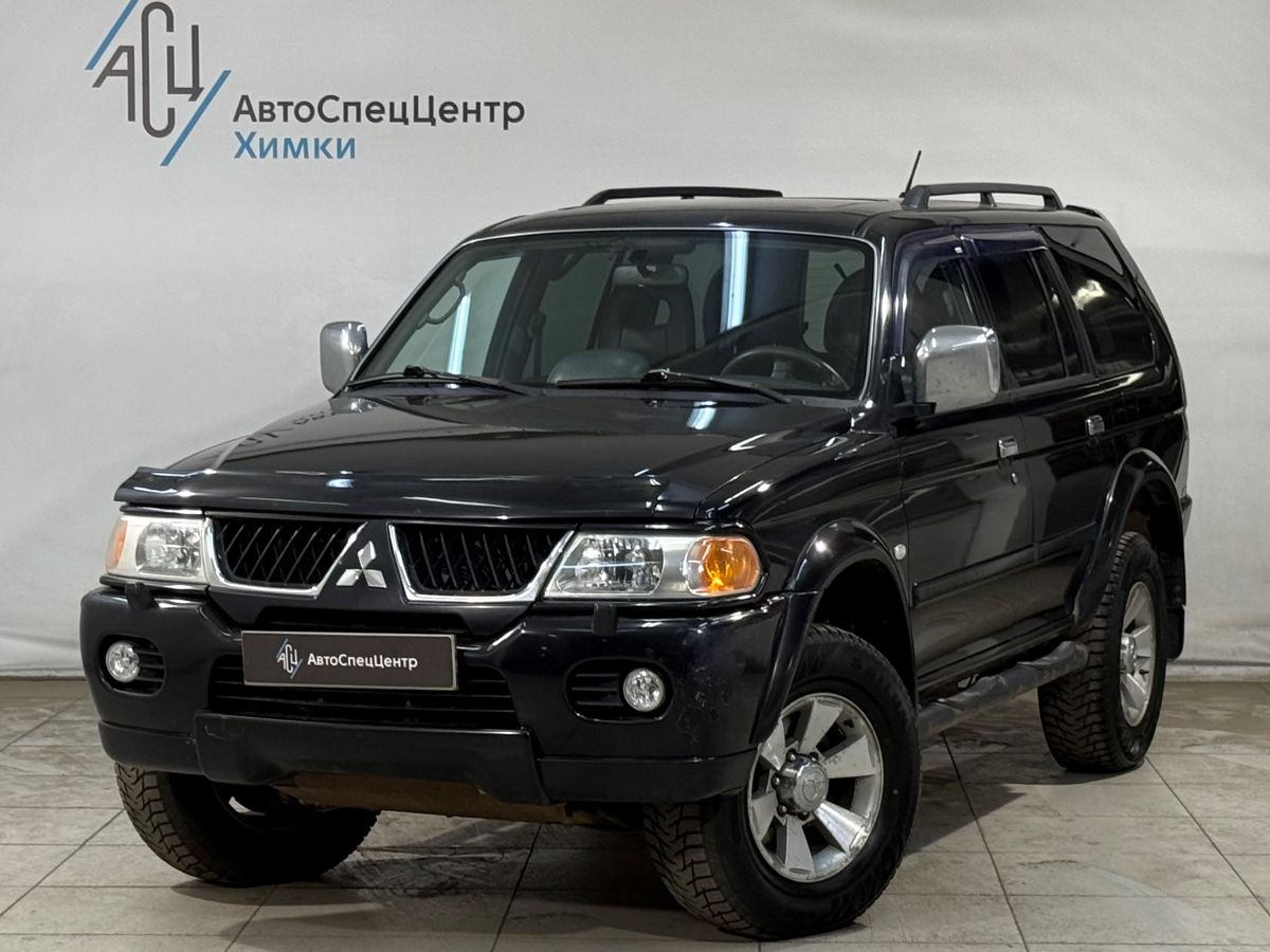 Автомобиль Mitsubishi Pajero Sport I [рестайлинг] 3.0 AT 4WD (170 л.с.) Instyle Чёрный 2007 с пробегом 165 000 км