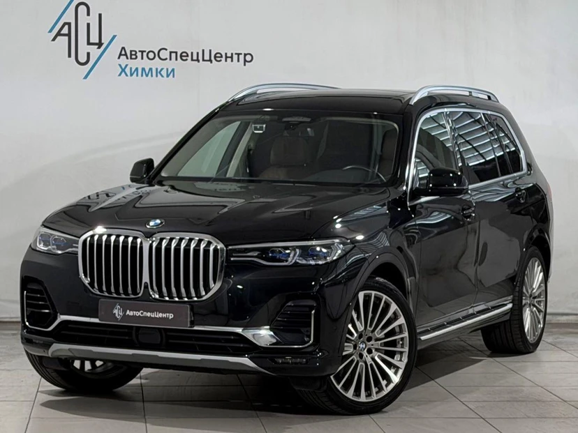 BMW X7 I поколение (G07) 3.0d AT 4WD (340 л.с.) Base Чёрный 2021 с пробегом 86 000 км