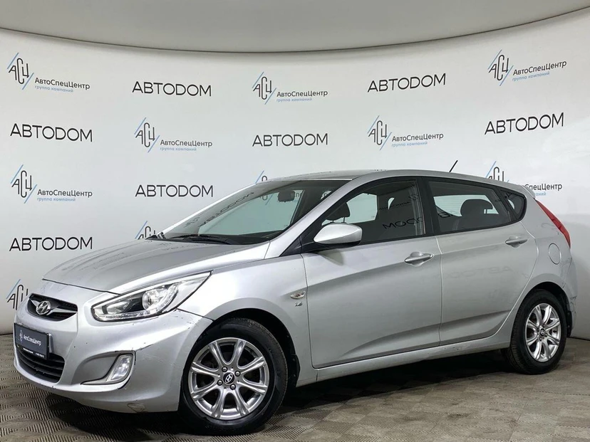 Hyundai Solaris I поколение 1.6 AT (123 л.с.) Classic Серебристый 2013 с пробегом 161 373 км