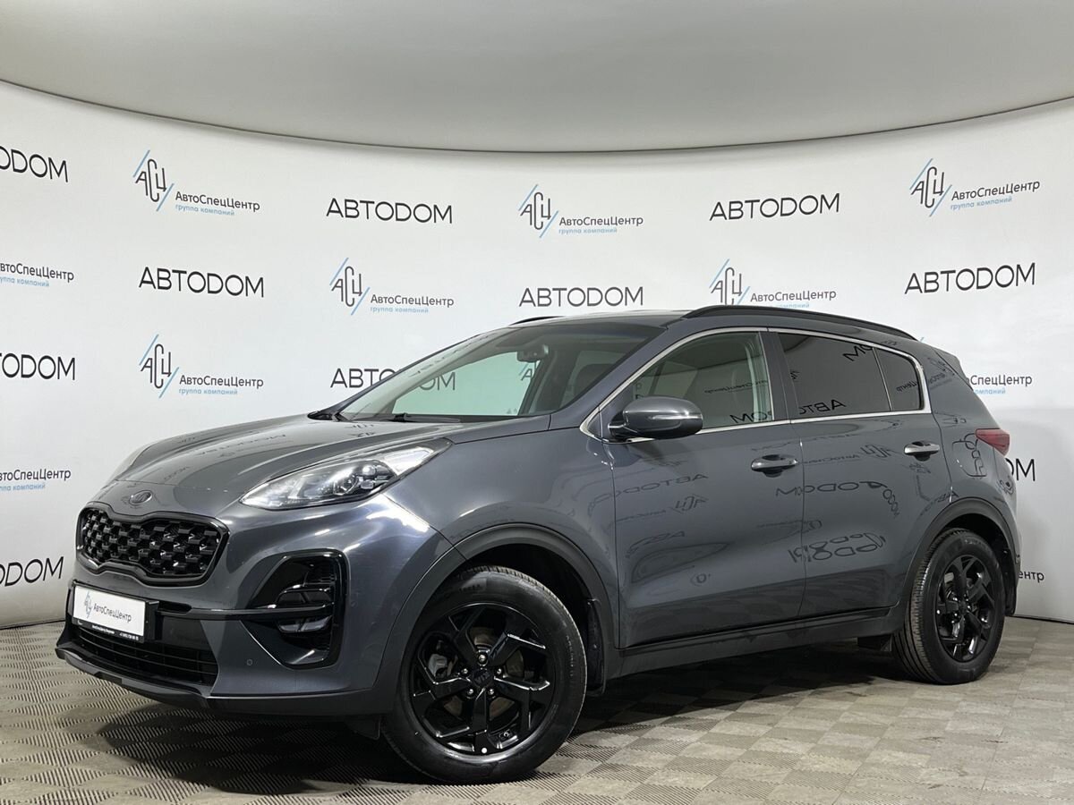 Kia Sportage IV [рестайлинг] 2.4 AT 4WD (184 л.с.) Luxe + Black Edition Серый 2022 с пробегом 66 126 км