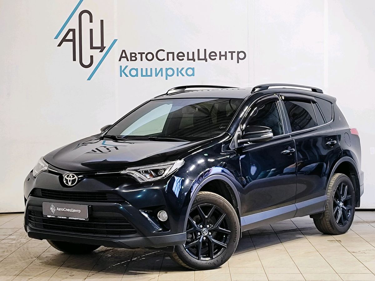 Toyota RAV4 IV (XA40) [рестайлинг] 2.5 AT 4WD (180 л.с.) Base Чёрный 2019 с пробегом 238 072 км
