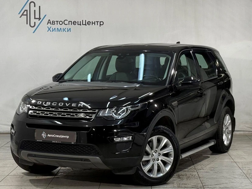 Land Rover Discovery Sport I поколение 2.0d AT 4WD (150 л.с.) HSE Чёрный 2017 с пробегом 66 000 км